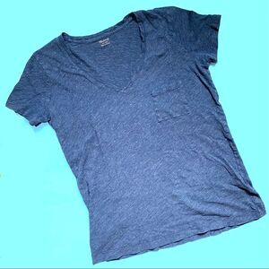 Madewell Whisper Cotton V-Neck Pocket Tee Size XS